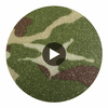 GLM-4120 Camo Glitter Green Khaki Brown designer-wallcoverings-los-angeles 2