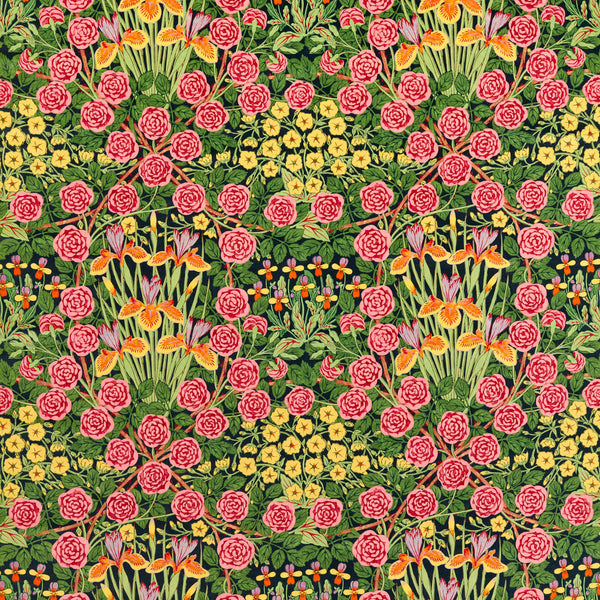 Campanula Sunburst/Ebony | Morris & Co.