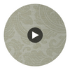 Canal Damask Durable Vinyl | Hollywood Wallcoverings Circular Swatch | Hollywood Wallcoverings