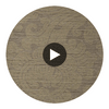 Canal Damask Durable Vinyl | Hollywood Wallcoverings Circular Swatch | Hollywood Wallcoverings