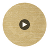 Canal Damask Durable Vinyl | Hollywood Wallcoverings Circular Swatch | Hollywood Wallcoverings