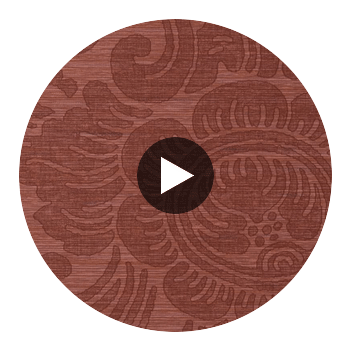 Canal Damask Durable Vinyl | Hollywood Wallcoverings Circular Swatch | Hollywood Wallcoverings