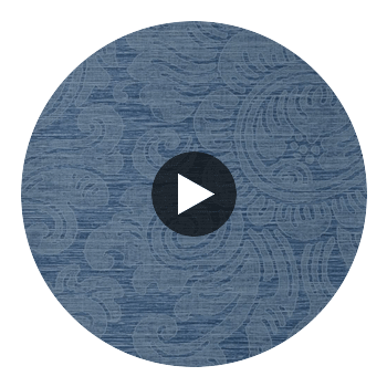 Canal Damask Durable Vinyl | Hollywood Wallcoverings Circular Swatch | Hollywood Wallcoverings