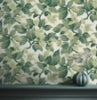 Canopy Green Leaf Wallcovering | Jeffrey Stevens - Image 4