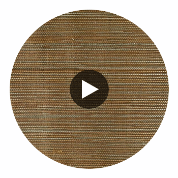 Canstalata Grasscloth | Phillipe Romano Circular Swatch | DW