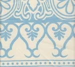 Celeste on Cream Wallcoverings | Home Couture