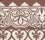 New Tobacco on Cream Wallcoverings | Home Couture