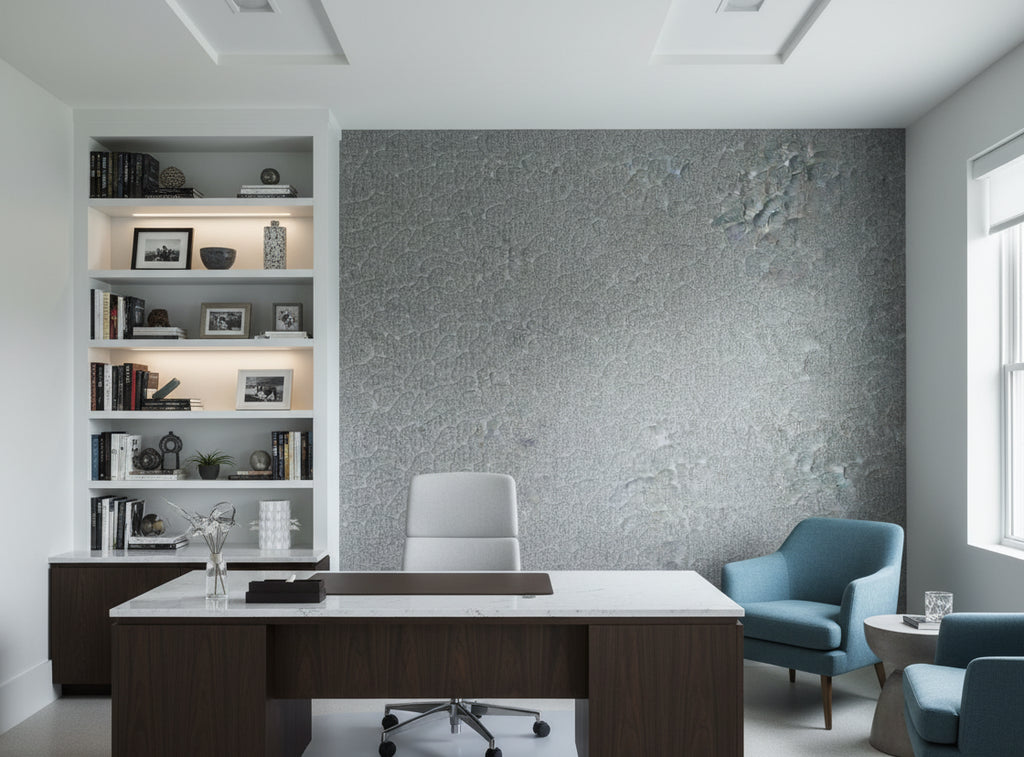 Caron Tabac Wallcovering - office room setting
