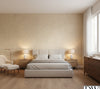 Caron Tabac Wallcovering - bedroom room setting