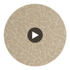 Caron Tabac Wallcovering Circular Swatch | DW