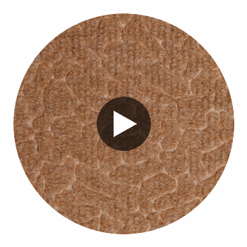 Caron Tabac Wallcovering Circular Swatch | DW