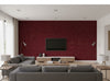 Caron Tabac Wallcovering - living room room setting