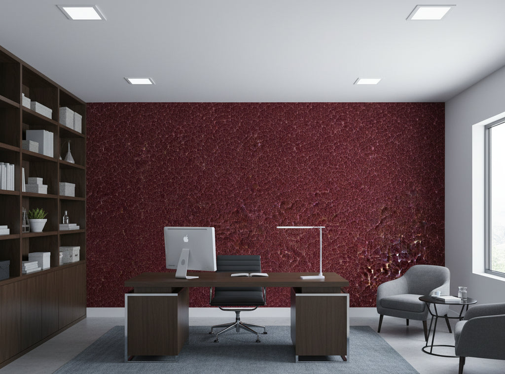 Caron Tabac Wallcovering - office room setting