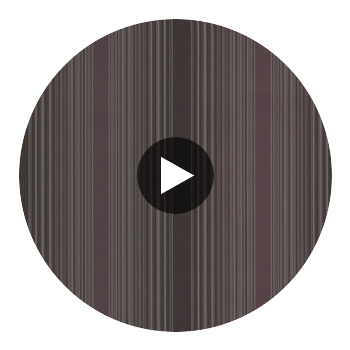 Casco Bay Plum Ombre Pinstripe Wallcovering Circular Swatch | LA Walls