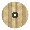 Castine Moss Tuscan Stripe Wallcovering Circular Swatch | LA Walls
