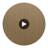 Caterina Embossed Vinyl - Type 2 | Hollywood Wallcoverings Circular Swatch | Hollywood Wallcoverings