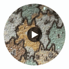 GLM-4027 Cats Glitter Multi On Rainbow designer-wallcoverings-los-angeles 2