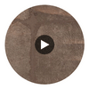 Caya Copper Leaf Circular Swatch | DW