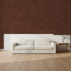Nantucket Grasscloth Ruby Wallcovering | Phillipe Romano room setting