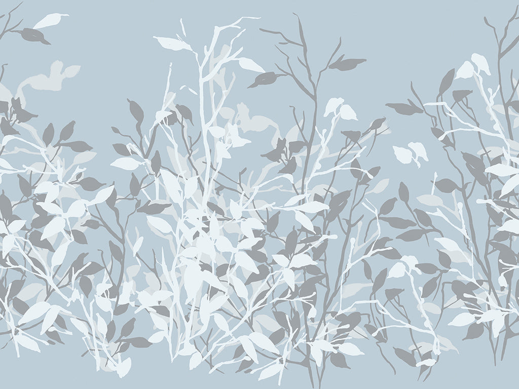 Bridgehampton-Powder Blue Wallcovering | Phillipe Romano — SPEC-500110