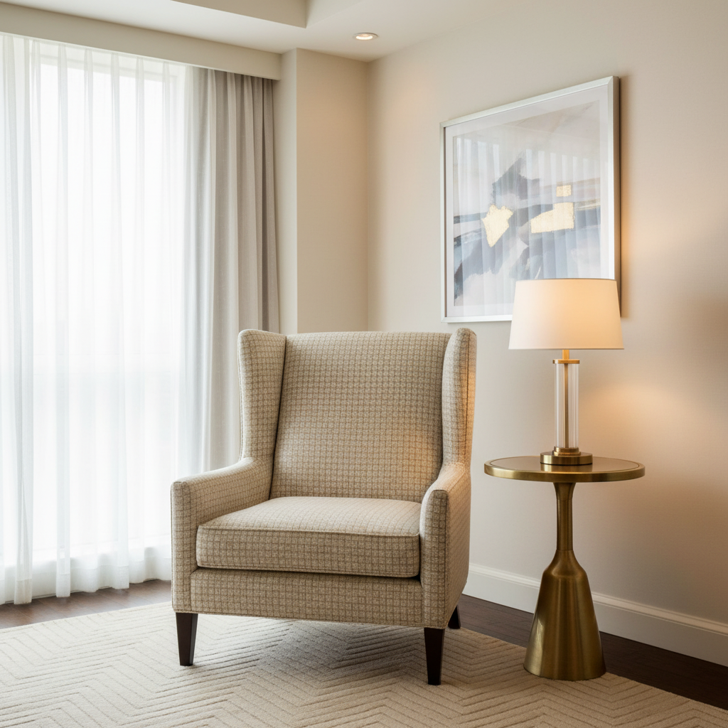 Bellevue - Bellevue Tekloom Performance Upholstered Chair | Architectural Fabrics