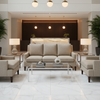 Tweed Bay - Khaki Upholstered Sofa | Architectural Fabrics