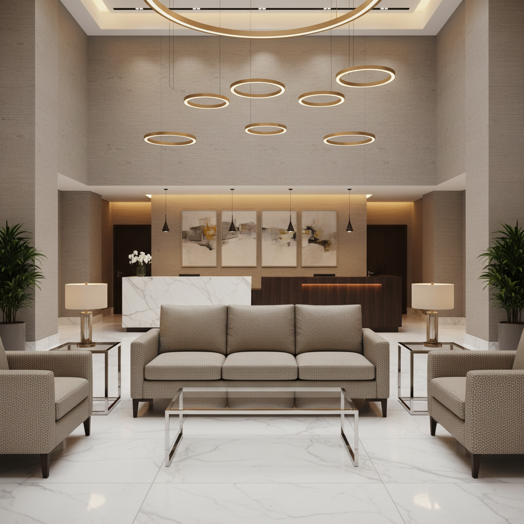 Snake Cay - Putty Upholstered Sofa | Architectural Fabrics