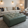 Punch Bowl - Spruce Upholstered Ottoman | Architectural Fabrics
