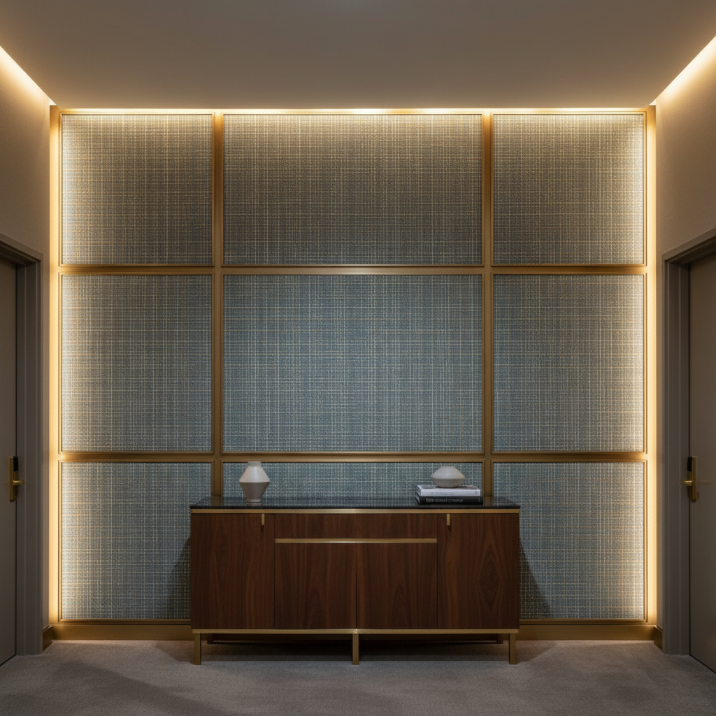 Stingray City - Clover Upholstered Wall Panel | Architectural Fabrics