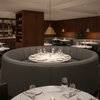 Trunk Bay - Slate Upholstered Banquette | Architectural Fabrics
