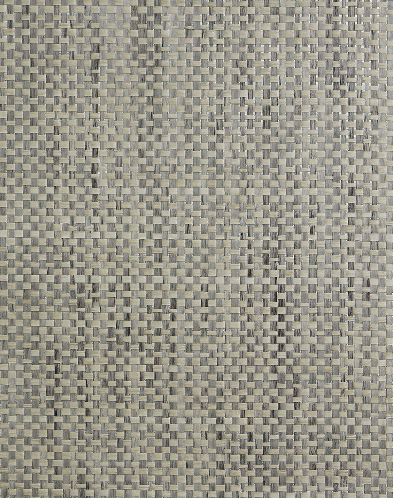 Montauk Paperweave Natural Gray Wallcovering | Phillipe Romano