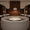Quintana Bay - Ash Upholstered Banquette | Architectural Fabrics