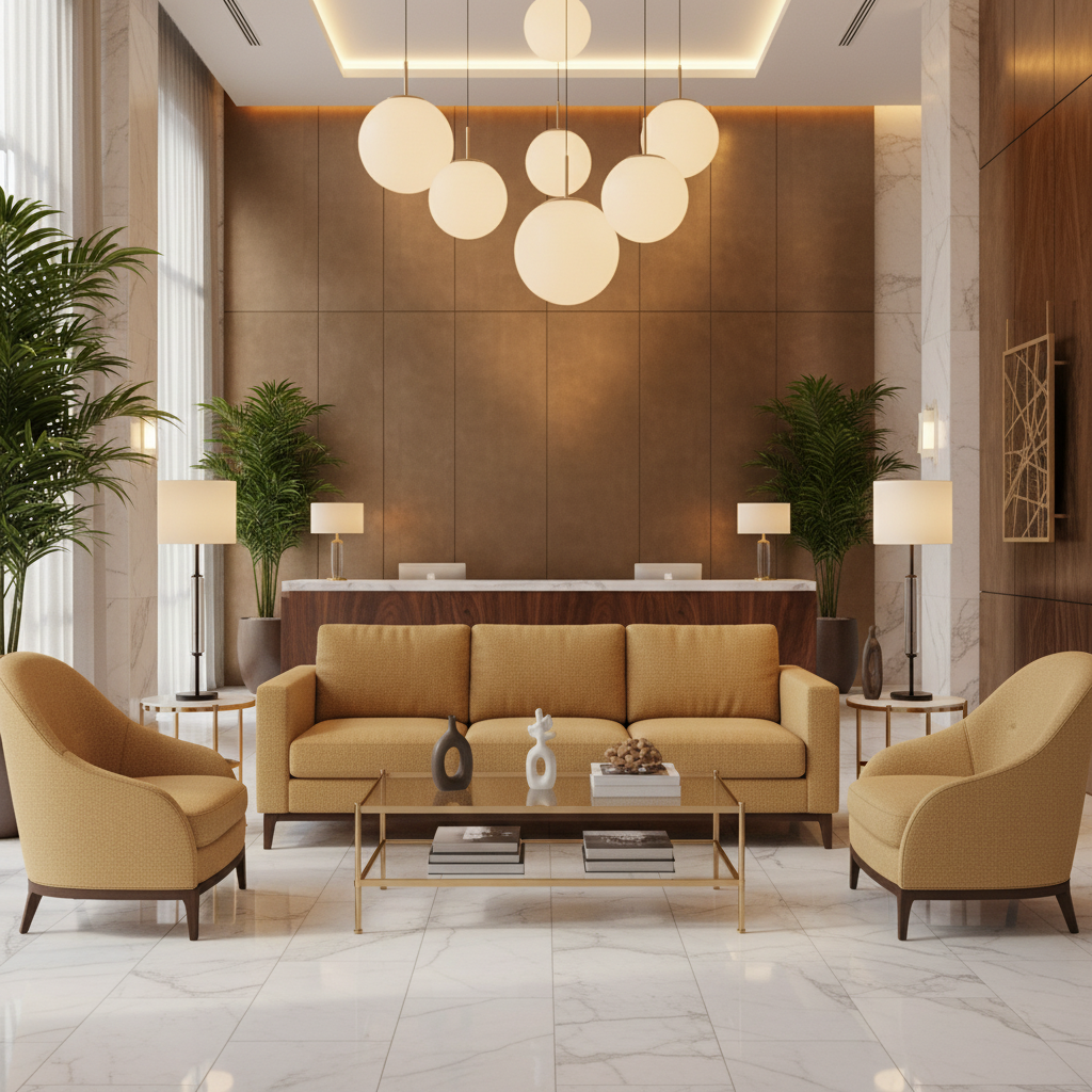Aire Pebbled - Golden Wheat Breathable Polyurethane Upholstered Sofa | Architectural Fabrics