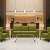 Stitchwork Bay - Lichen Upholstered Sofa | Architectural Fabrics