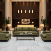 Linen Island - Shamrock Upholstered Sofa | Architectural Fabrics