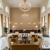 Marseilles Vinyl | Hollywood Wallcoverings - Hotel Lobby commercial room setting