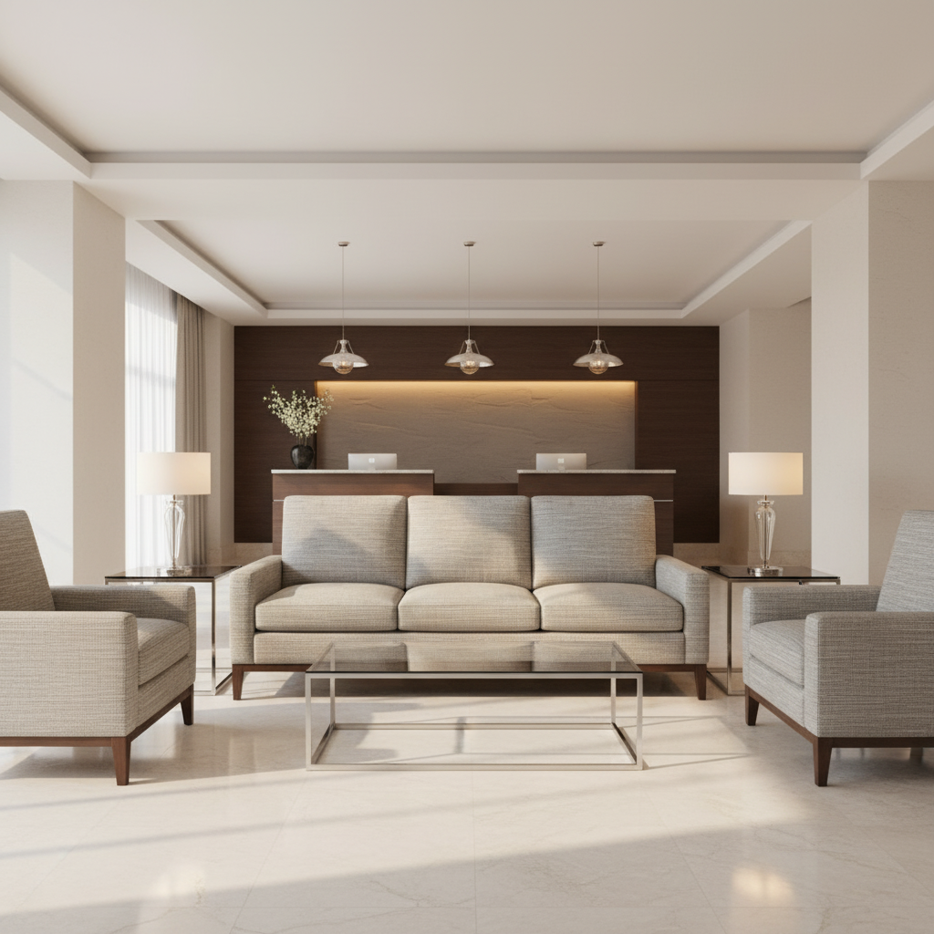 Tumble Reef - Bamboo Upholstered Sofa | Architectural Fabrics
