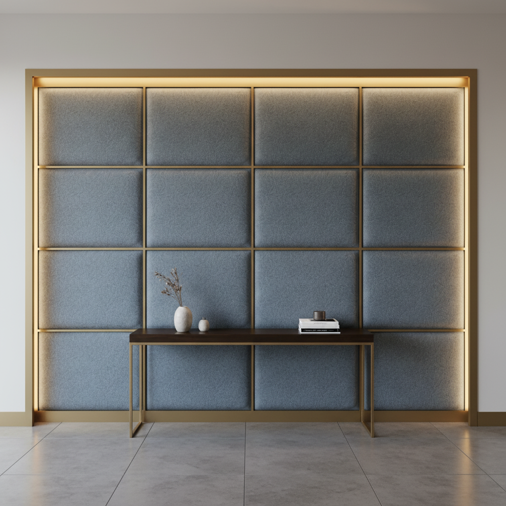 Punch Bowl - Marine Upholstered Wall Panel | Architectural Fabrics