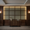 Maya Riviera - Olive Upholstered Wall Panel | Architectural Fabrics