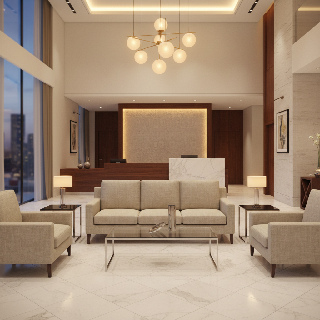 Lime Cay - Ecru Upholstered Sofa | Architectural Fabrics