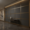 Peter Island - Cinder Upholstered Wall Panel | Architectural Fabrics