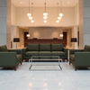 Smooth Velvet Deep Olive Upholstered Sofa | Architectural Fabrics