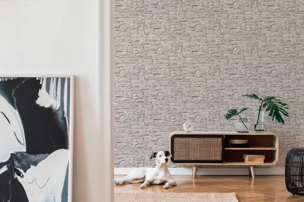 Elements Ii Beige Wallcovering | AS Creation