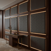 Waterfall Bay - Charcoal Upholstered Wall Panel | Architectural Fabrics