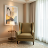 Nassau Gold - Lily Upholstered Chair | Architectural Fabrics