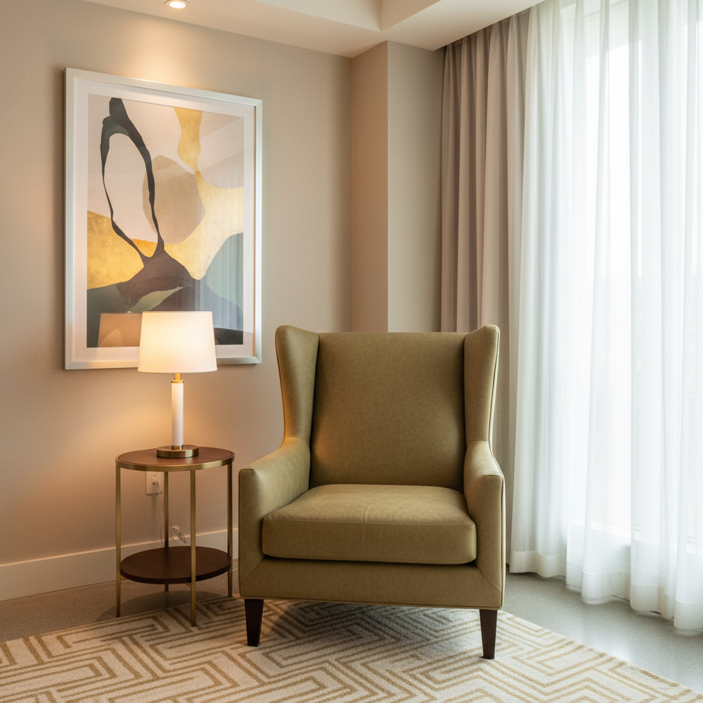 Nassau Gold - Lily Upholstered Chair | Architectural Fabrics