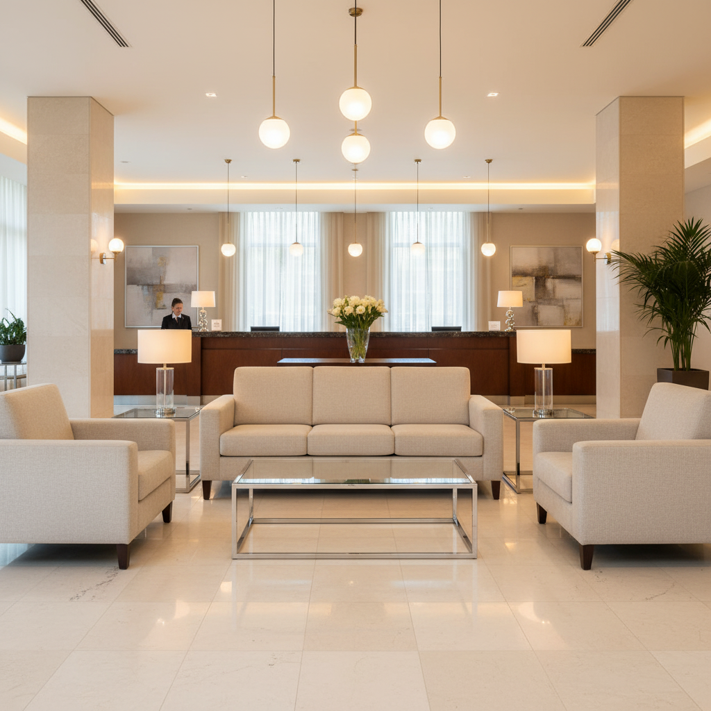 Maya Riviera - Cream Upholstered Sofa | Architectural Fabrics