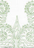 Celadon on Off White