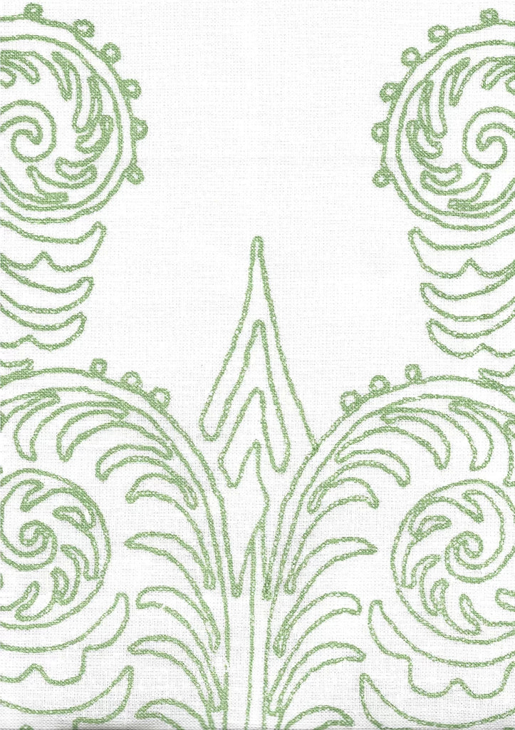 Celadon on Off White