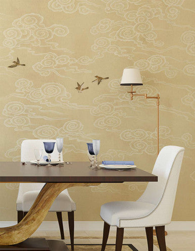 Celeste Cream Beige | Mural Source